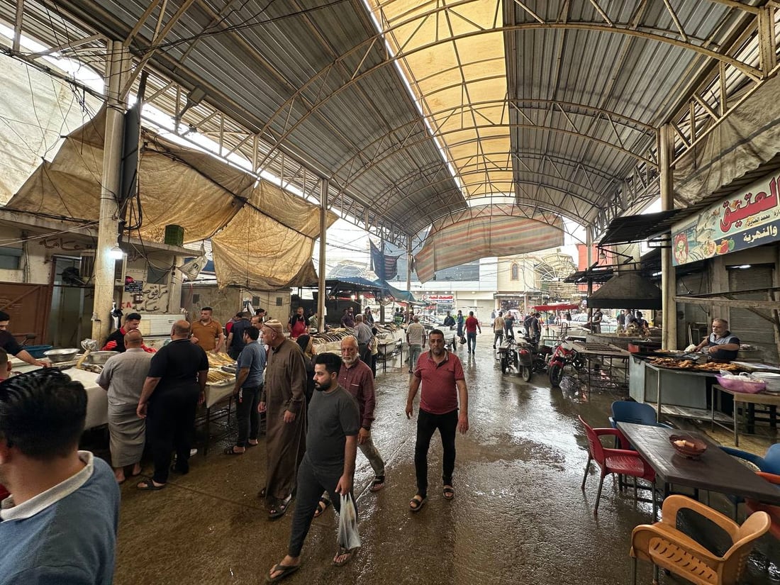 صور: أسماك المحافظات لم تصل الى سوق الميدان في الموصل.. والسعر ارتفع قليلاً