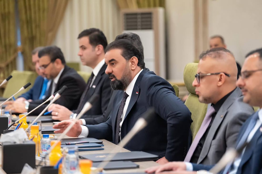 الحلبوسي يريد أنبوب البصرة وكهرباء الأردن: أخبر مجلس الأعيان بعد لقاء الملك