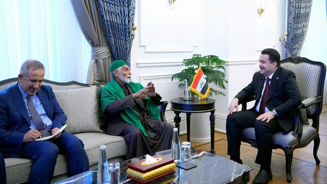 صور: السوداني يستقبل حكيم العميدي ويوجه بتكريمه عن أعماله التطوعية في بابل