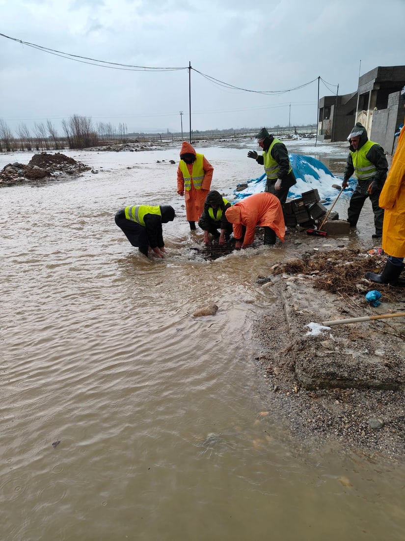 زوو فریاکەوتن و نەیانهێشت لافاو لە ناحیەی ژاراوە دروستبێت