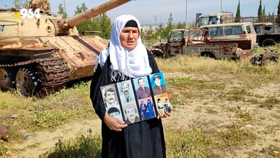 بە چاوی خۆی ئەنفالکردنی کەسوکارەکەی بینیوە