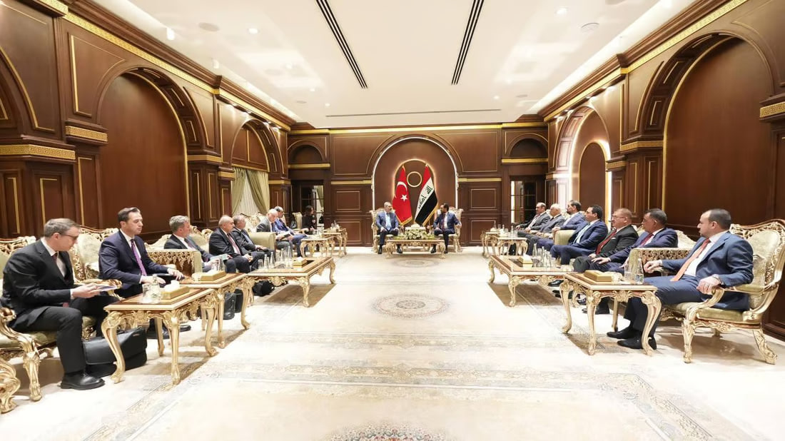 Al-Halbousi holds talks with Turkish foreign minister