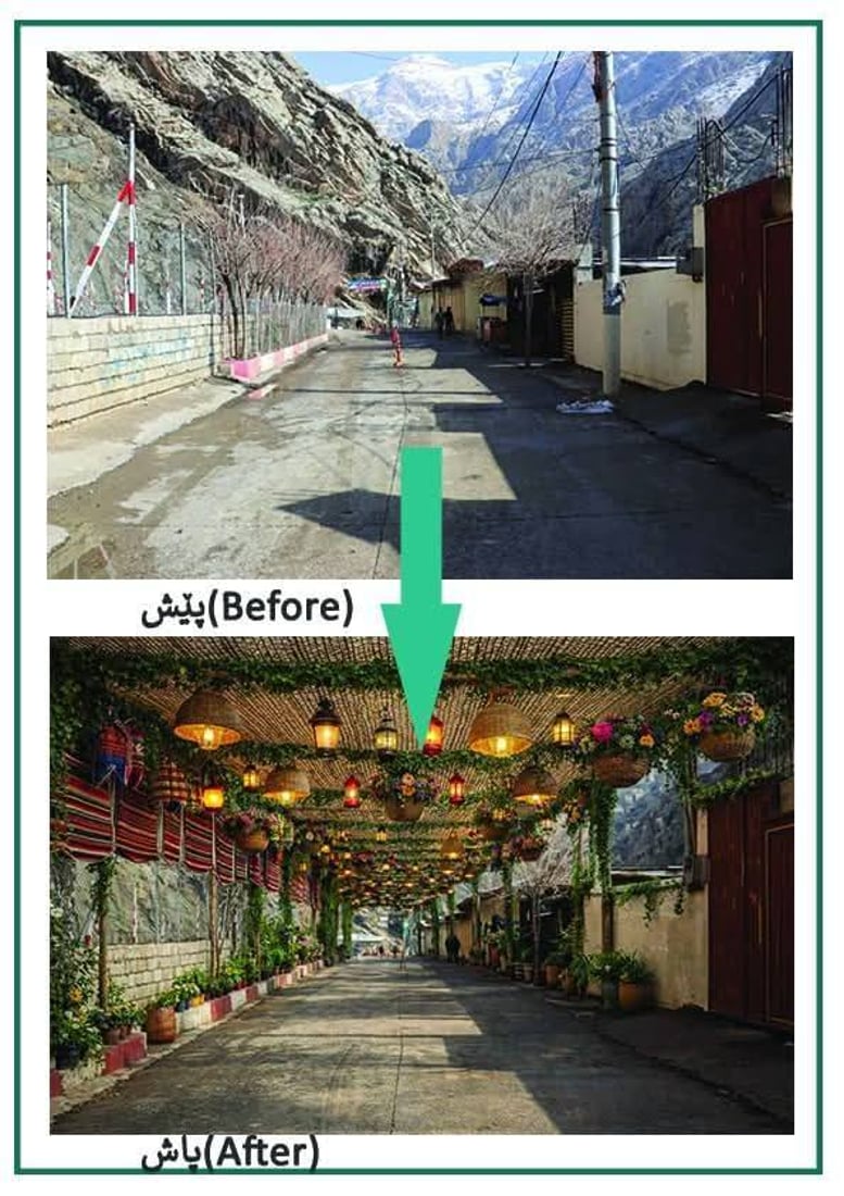 لە هەڵەبجە بەپێی رێنمایی و مەرج شوێنە گەشتیارییەکان نۆژەندەکرێنەوە