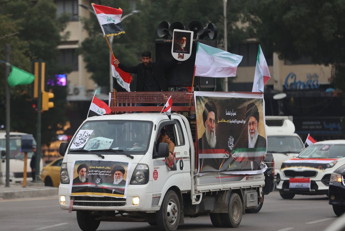 تشييع خامنئي سيبدأ من بغداد وينتهي في النجف.. الحشد ينبه وسائل الإعلام