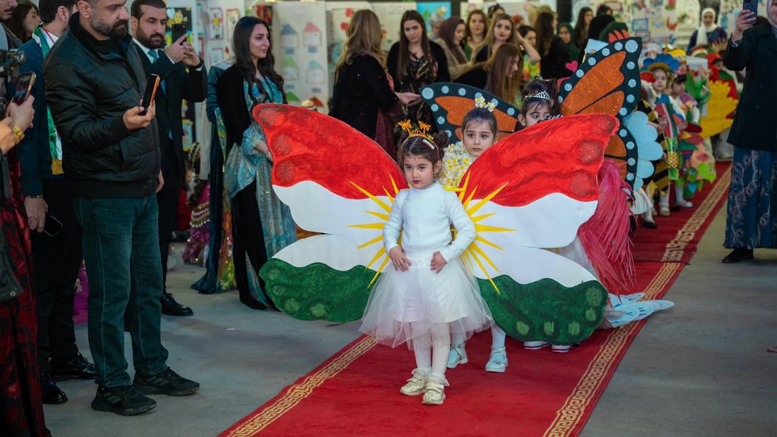 لەهەولێر 60 باخچەی ساوایان لە پێشانگایەکی هونەری کۆکرانەوە