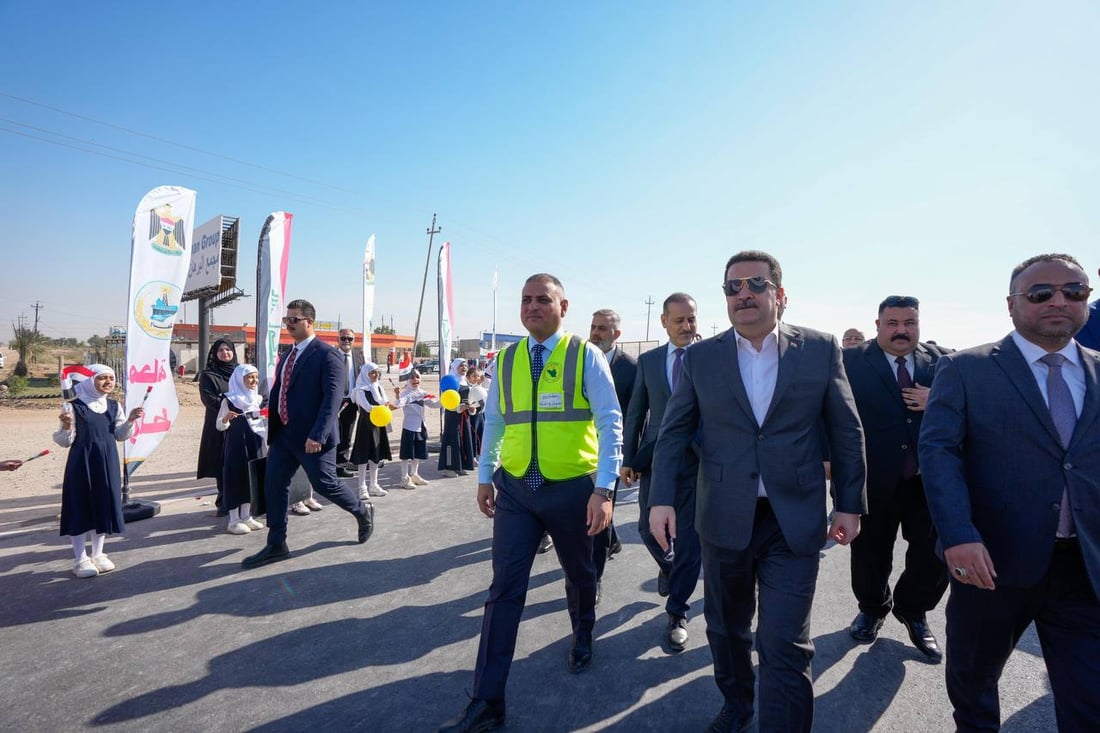 السوداني من واسط.. تدشين مستشفى وإطلاق مدينة سكنية وافتتاح طريق كوت – بغداد