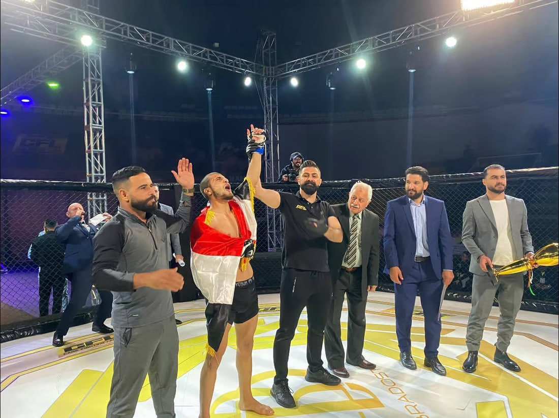 Iraqi fighter Raed Abbas clinches victory in CFL International Championship