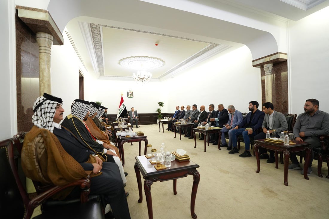12 توجيهاً عاجلاً من السوداني خلال لقاء وجهاء الزوراء