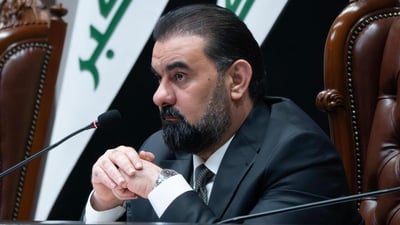 الحلبوسي يدين استهداف مقرات الحشد ويدعو لإبعاد العراق عن الصراعات