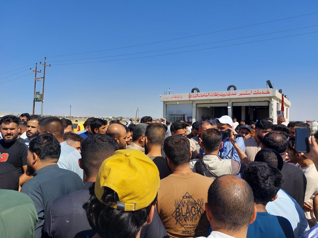 شاهد: طلب تدخل السوداني على شارع كركوك.. “سواق تريلات”: أخطر من “قبان” وضرائب