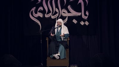 مدينة الصدر تفقد الشيخ عبد الرحمن الفريجي إمام جامع “الزهراء البتول”
