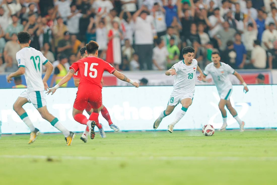 العراق يتأهل للمرحلة النهائية من تصفيات كأس العالم بثلاثية في مرمى فيتنام