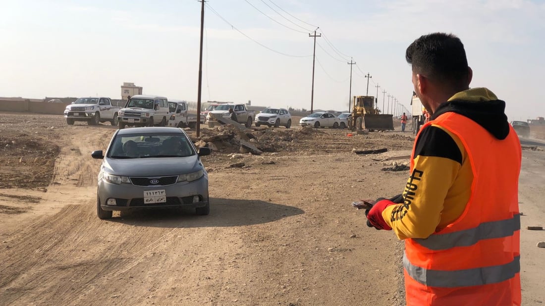 سنجار: “تبليط” الشارع الرئيسي من جيوب الأهالي