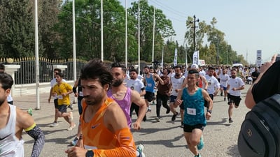 Erbil race draws runners of all ages in support of healthy lifestyles