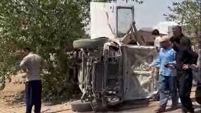 چەمچەماڵ.. ئۆتۆمبێلێک وەرگەڕا و پیاوێک گیانی لەدەستدا