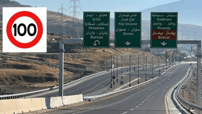 کامێراکانی تۆمارکردنی تیژڕەویی لە 10 رێگای سۆران دەکەونەکار