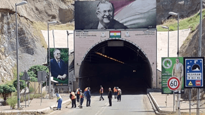ئەمشەو تونێلی پێشڕەو لە سلێمانی دادەخرێت