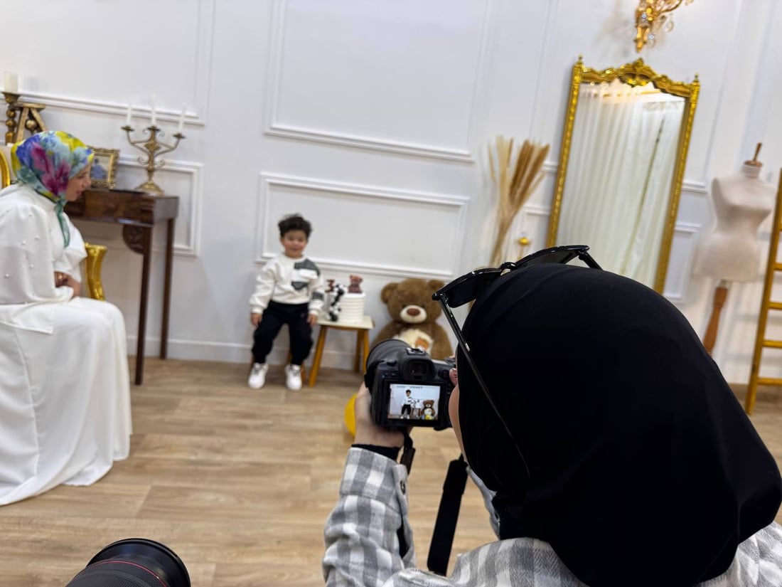 صور: تصوير ليلة العرس بات آمناً وستوديو علياء بدأ العمل في واسط