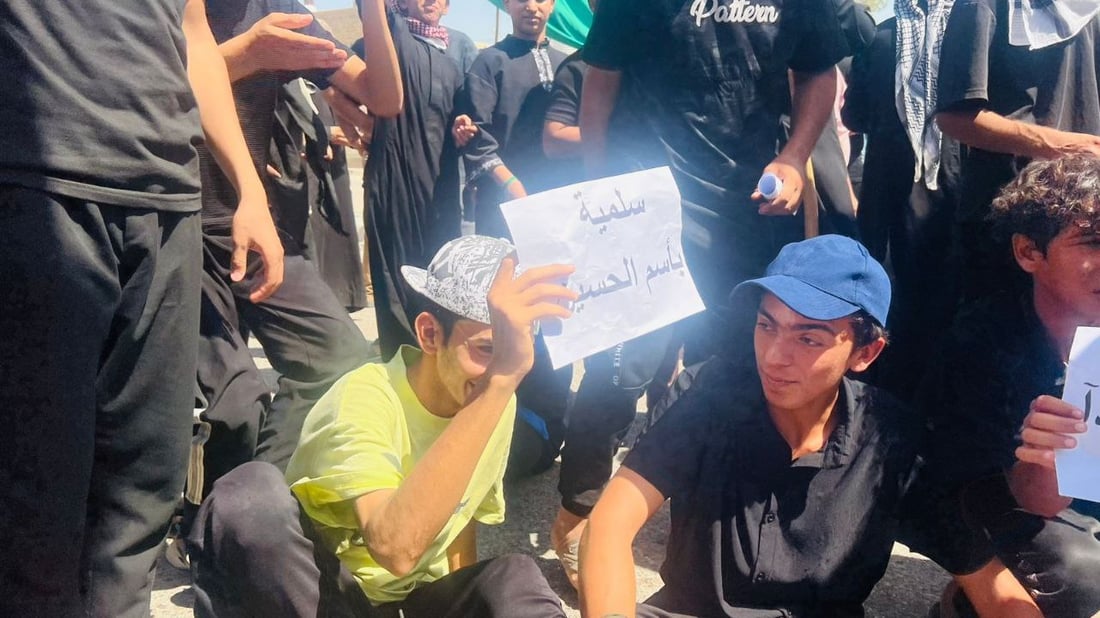 صور: تظاهرات في سوق الشيوخ للمطالبة بالخدمات.. الأمراض انتشرت