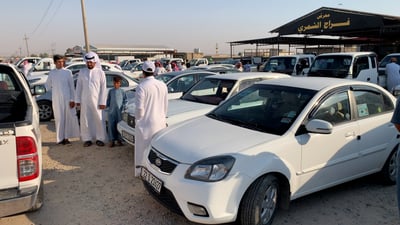 بدو الموصل وحيلة لركود المعارض.. الدفع بعد حصاد الحنطة وأيضاً انتصر بيك أب الصين!
