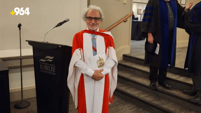 Jalal Barzanji reflects on honorary doctorate from University of Alberta