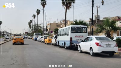 لە کەرکوک دابەشکردنی بەنزینی 450 دیناری کێشەی تێکەوت