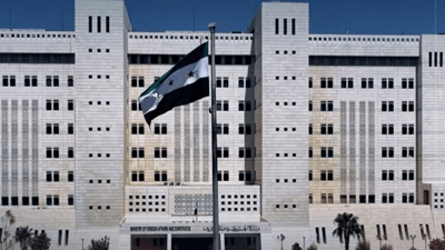 سوريا تدين استهداف مقر رئيس الإقليم وتؤكد دعمها لوحدة واستقرار العراق