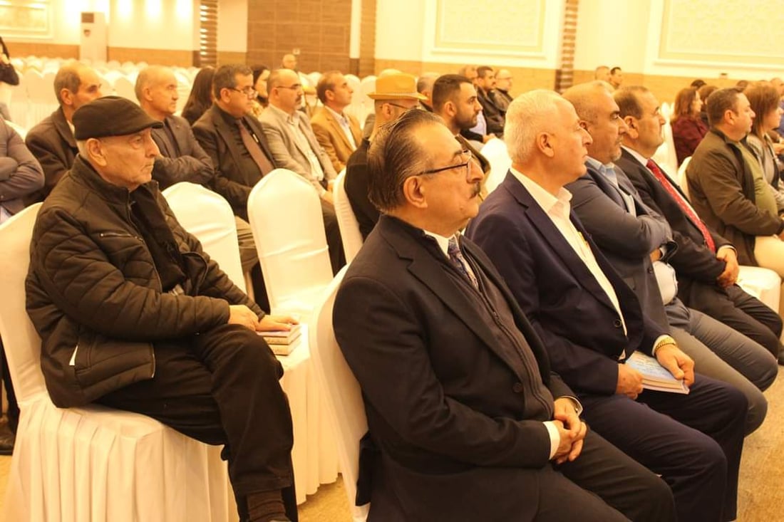 نينوى.. روند بولص رئيساً لاتحاد الأدباء والكتاب السريان (صور)