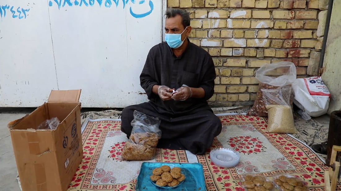 صور: “مدگوگة” عفج.. حلوى الديوانية المفضلة مع وصول أيام الشتاء (صور)