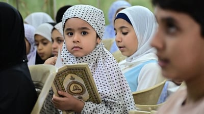 تركوا الآيباد ليتعلموا القرآن والأخلاق.. صور من عطلة أطفال الزعفرانية
