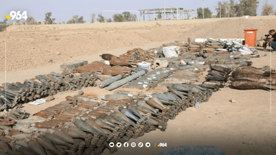 لە دەوروبەری کەرکوک هێشتا 12 کیلۆمەتر زەوی لە مین پاکنەکراوەتەوە