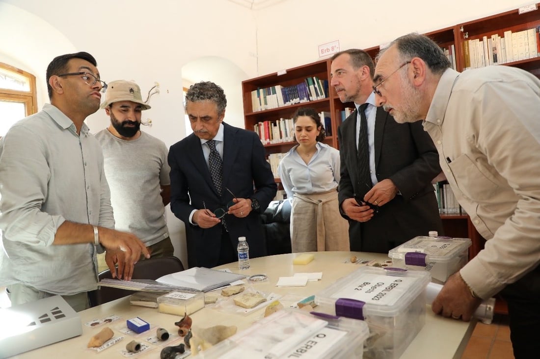 باريس في أربيل وأربيل في باريس.. القنصل والبرزنجي يدشنان مشروع القلعة الكبير