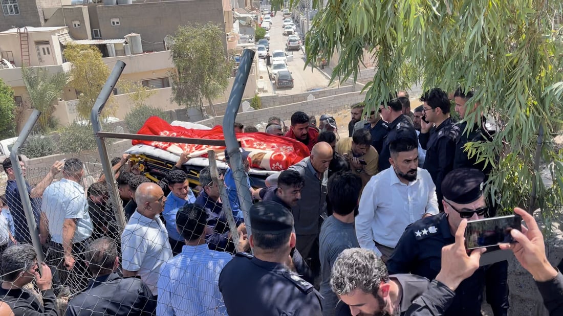 مصرع عنصري دفاع مدني اختناقاً أثناء انتشال جثة سائق سقط في خزان وقود جنوبي أربيل