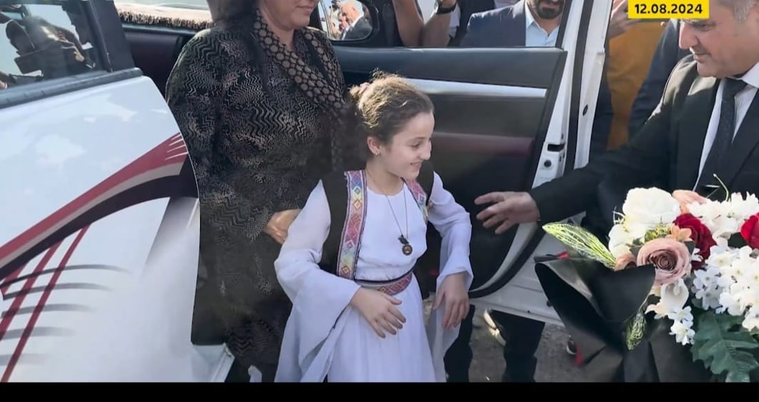 Two Yazidi girls rescued from ISIS captivity reunited with families