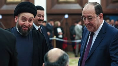 الحكمة يلمح إلى رفض المالكي: فشل “الرجل” بإقناع الإطار