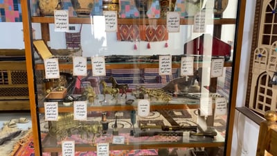 Samawa café doubles as museum showcasing antiques, taxidermy from around the world