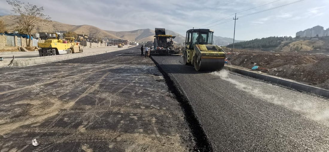 2024 ساڵى تەواوبوونى پڕۆژەکانى رێگاوبانە لە سلێمانى