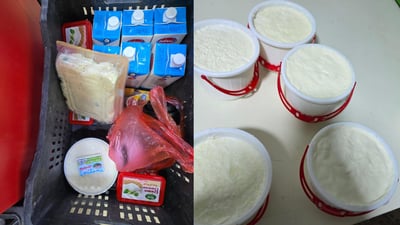 مارکێتێک و کارگەیەکى بەرهەمى سپیایى داخران