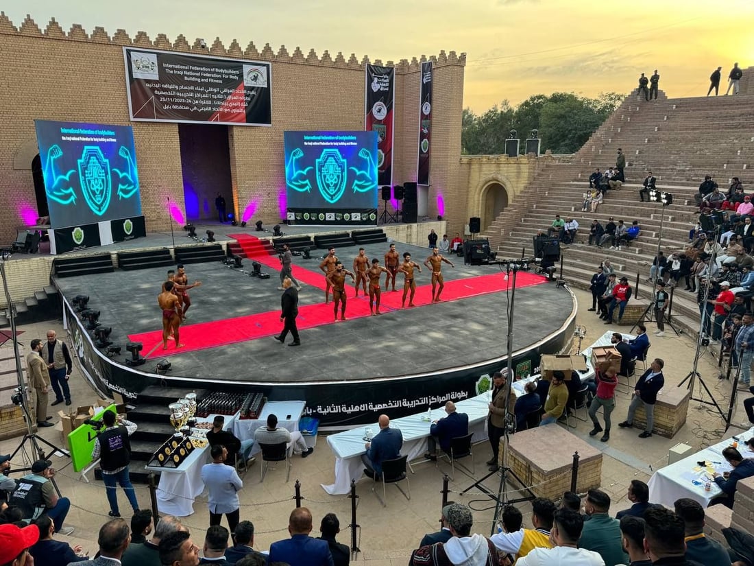 أبطال من كل العراق على مسرح بابل والفائزون من 7 محافظات (صور)