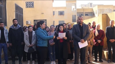 گەمارۆی سەر کۆبانێ هەزاران منداڵی لە مافی خوێندن بێبەش کردووە