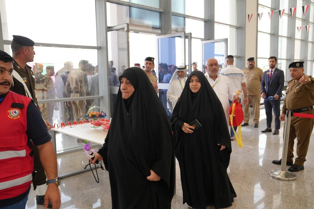 صور من منفذ عرعر: تفويج أولى رحلات الحج البرية إلى السعودية