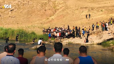 گەنجێک لە رووباری خازر خنکا