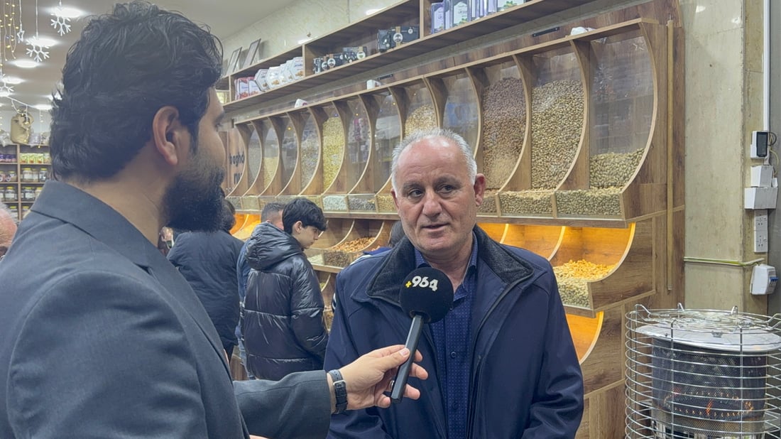 بازاڕی شیرینی و چەرەزات لە عەنکاوە گەرمە