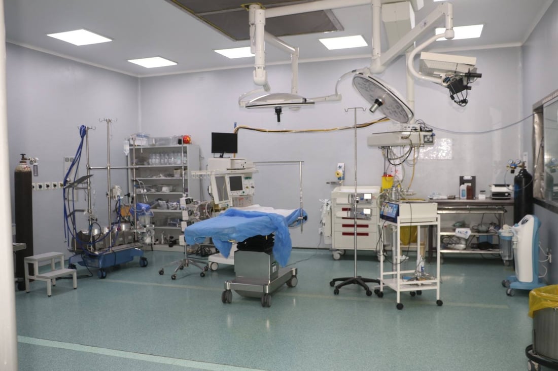 تیمێکی ئیتاڵی نەشتەرگەری بۆ منداڵانی نەخۆش دەکەن