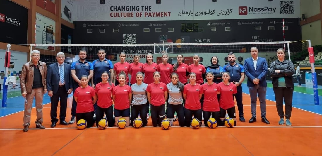 کچانی بالەی عێراق لە سلێمانی ئامادەکاریی دەکەن