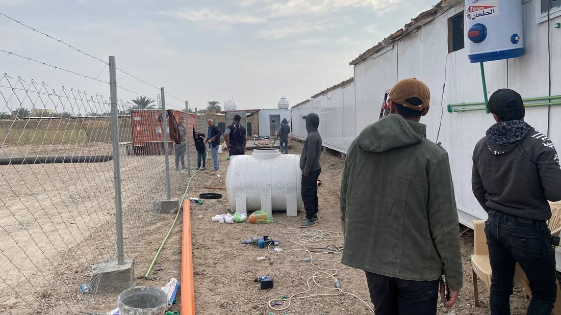 أبو غريب لا تصدق بأن مشكلة المبازل والمجاري وجدت حلاً.. وللشركات رأي آخر (صور)