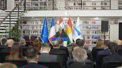 بەشێكی تایبەت بە کتێبى فەڕەنسى لە زانكۆی كوردستان کرایەوە