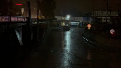 لەژێر پردی سەیداوە دیسان بەزمەکەیە و ئاو کۆبووەتەوە