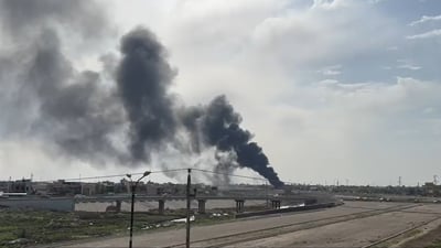 لە کەرکوک کارگەیەکى ئیسفەنج ئاگرى گرت