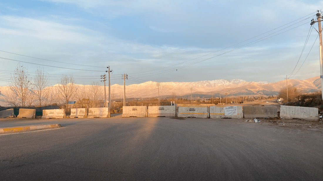 شەقامێکی سەرەکی لە هەڵەبجە تەواو دەکرێت